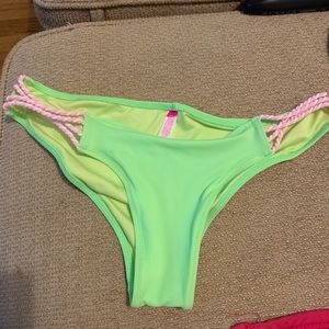 Victoria Secret Green Bikini Bottoms